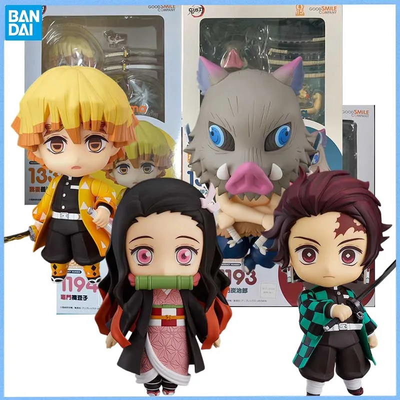 

GSC NENDOROID Blade of Demon Destruction Zenitsu Inosuke Nezuko Tanjirou Anime figure Movable toy Action Figures for Collectors
