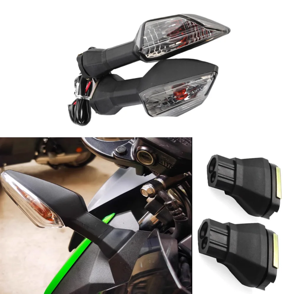 

2025 For KAWASAKI Z125 Z250 Z300 Z400 Z650 Z900 NINJA 125 250 300 400 650 1000 ZX Motorcycle Turn Signal Adapter Support Handle