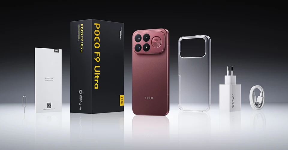 POCO F9 Ultra Smartphone Global Version Snapdragon® 8 Elite Gen 5 6.9" 185Hz display 200MP Camera 8050mAh 100W wired NFC 5G