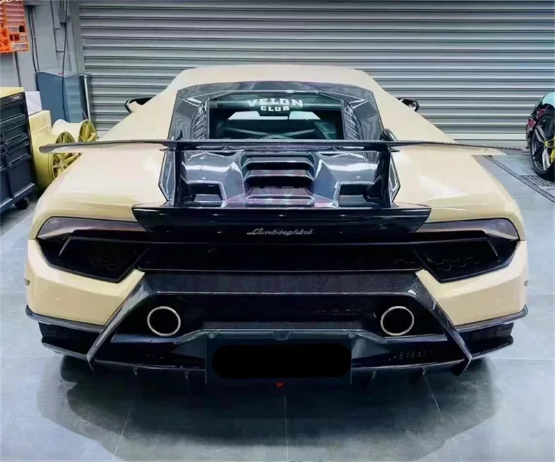 

Carbon fiber P-style car rear bumper body kit for Lamborghini Huracan LP580 LP610 body kit