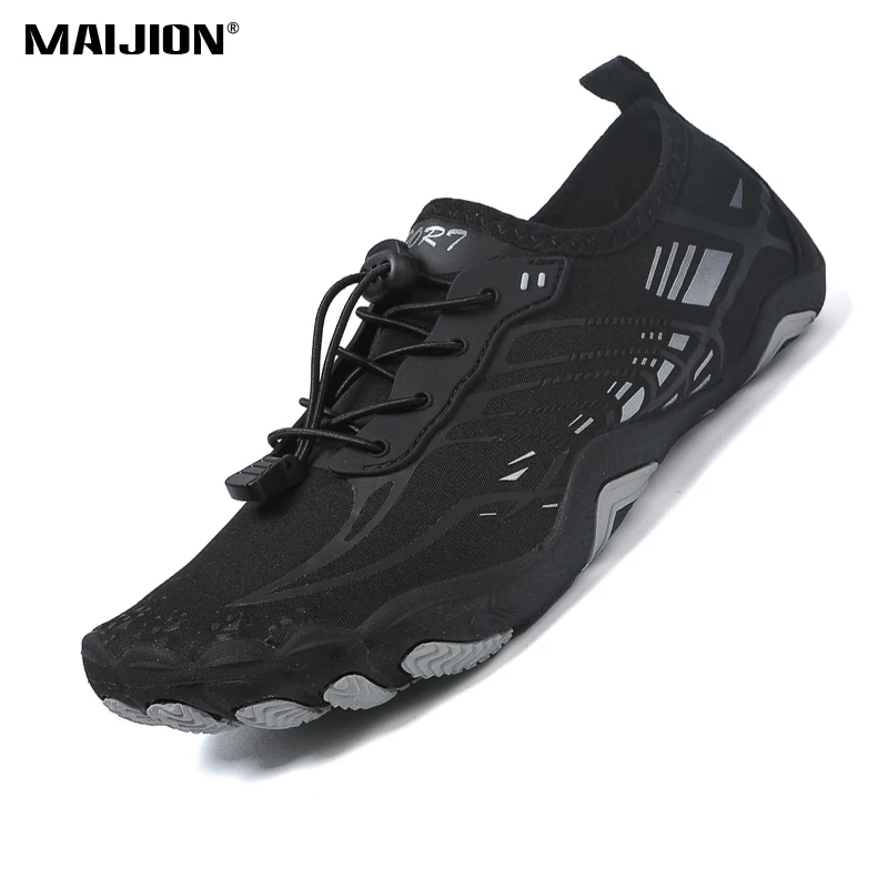 

Quick Dry Aqua Shoes for Men Summer Beach Wading Shoes WoMens Water Shoes Elastic Non-slip Water Footwear Upstream Sneakers
