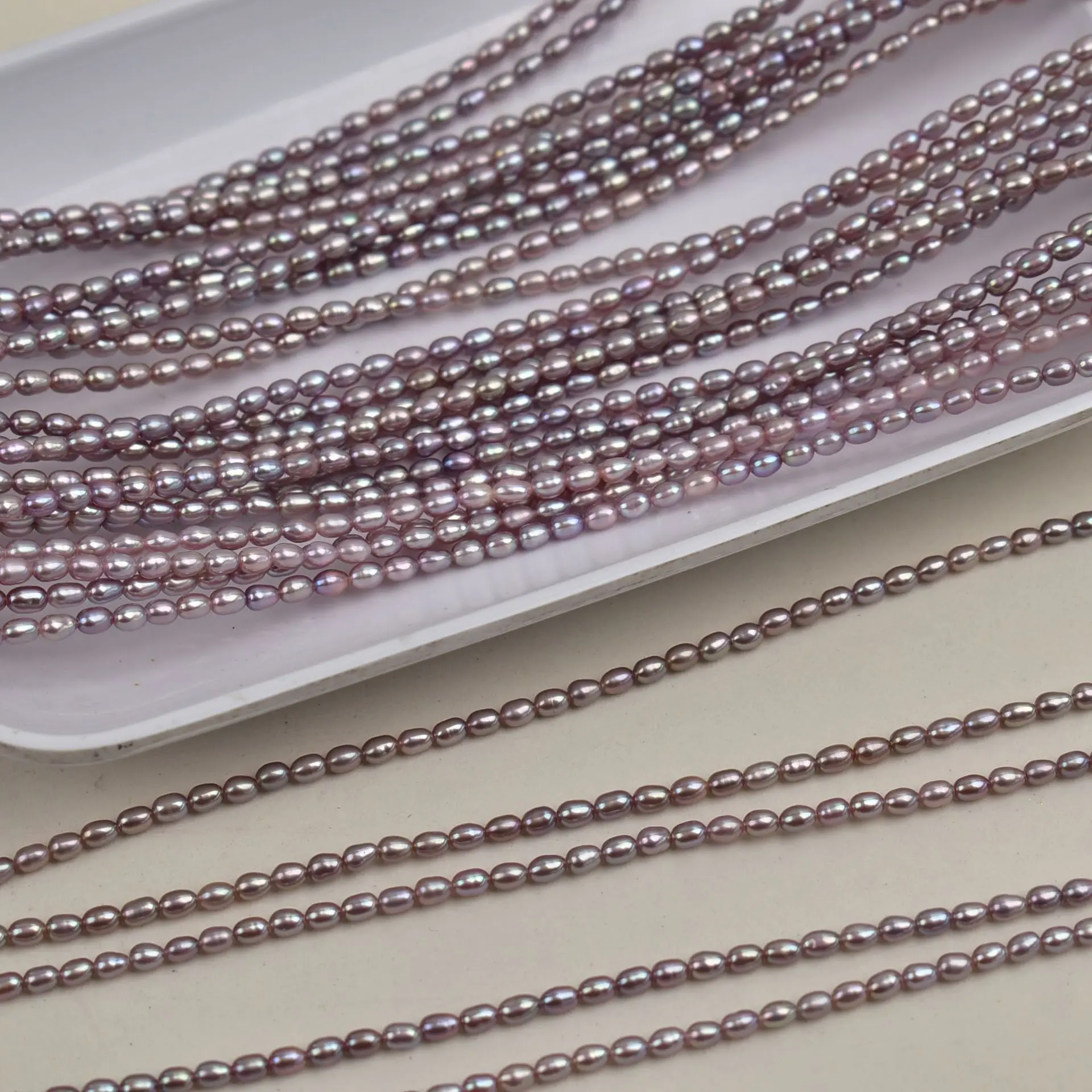 

Нить из однорядных фиолетовых пресноводных культивированных жемчужин 3-3,5 мм, мелкие жемчужины, рассыпные бусины для изготовления ожерелий, браслетов, ювелирных изделий и аксессуаров своими руками