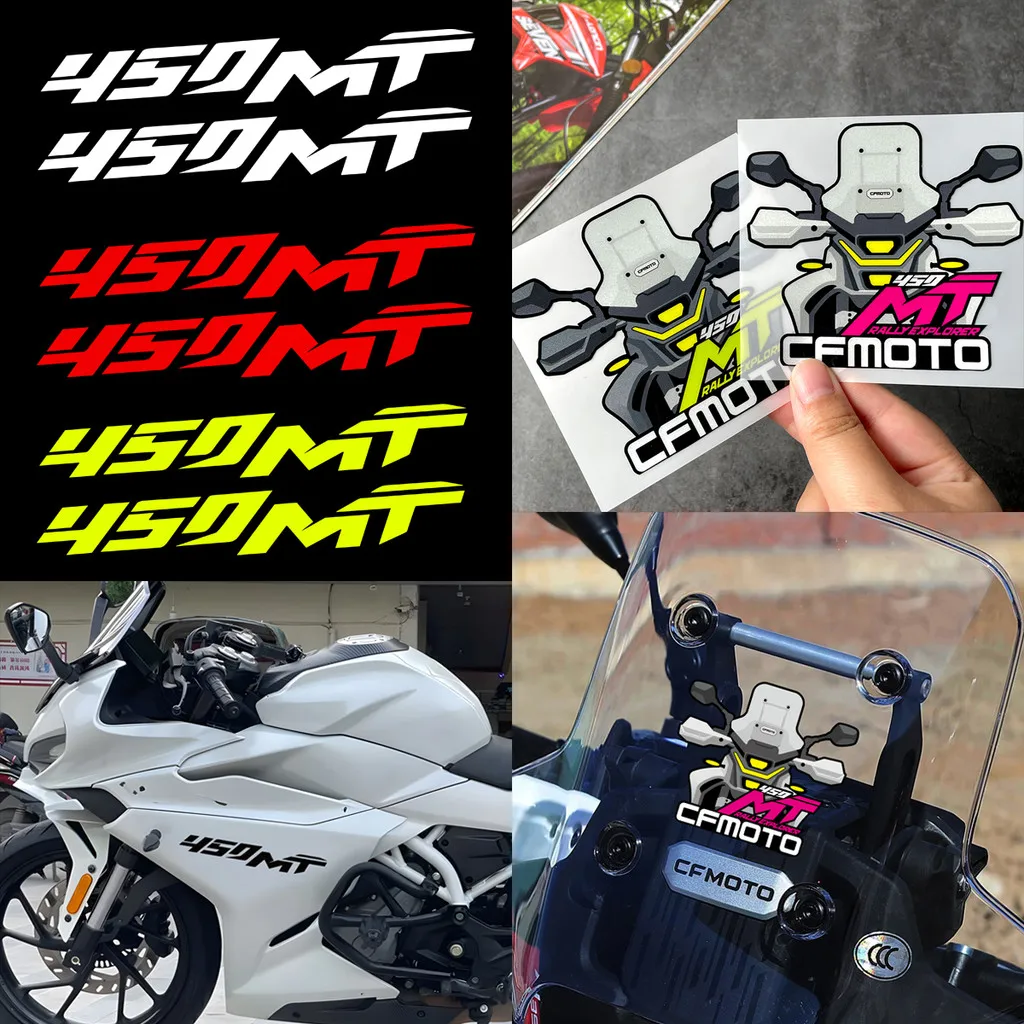 

450 MT Sticker Reflective Motorcycle Waterproof Vinyl Decal for cfmoto 450mt 450MT CF MOTO 450 MT Adventure