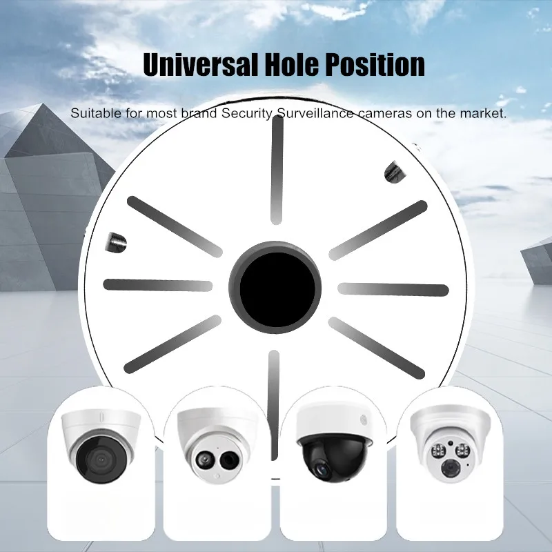 Universal Dome Camera Ceiling Mount Bracket Aluminum Alloy Monitoring Hemisphere Support Indoor Outdoor CCTV Camera Accessories
