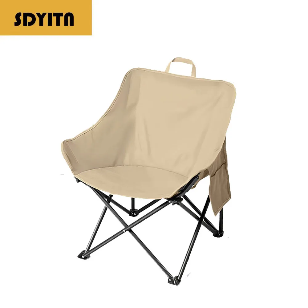 

Camping Chair Foldable Outdoor Chair Triangle Framed Compact Portable Backpacking Hiking Chair