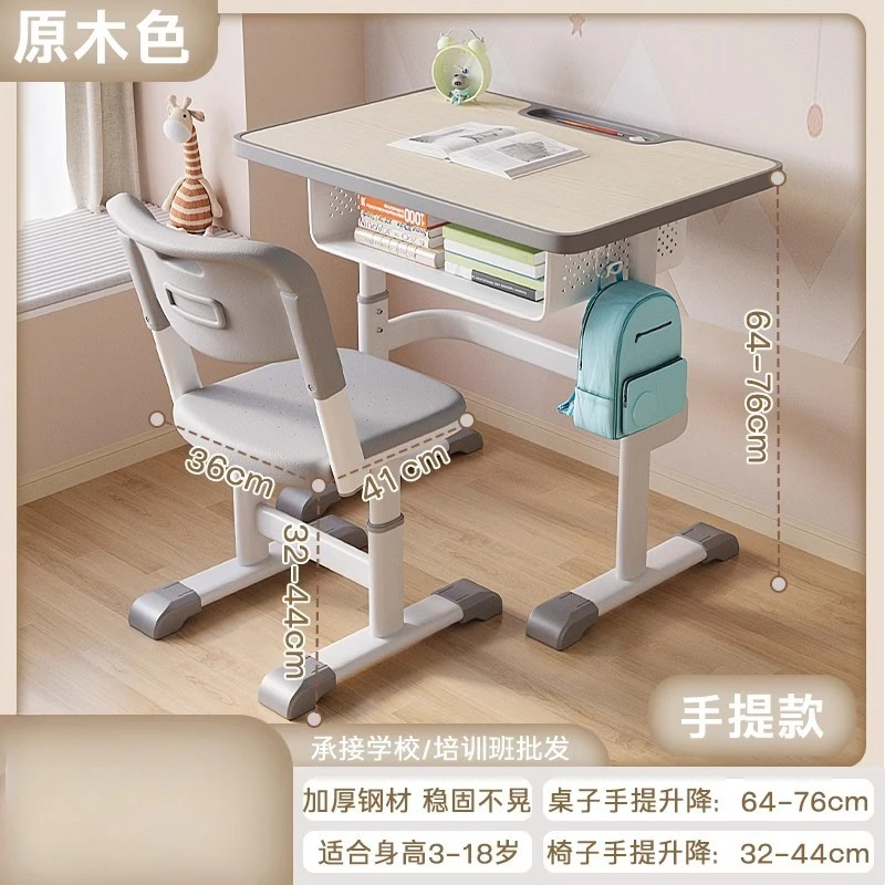 Escritorio infantil, estudiantes de primaria, hogar, elevable, escritura.