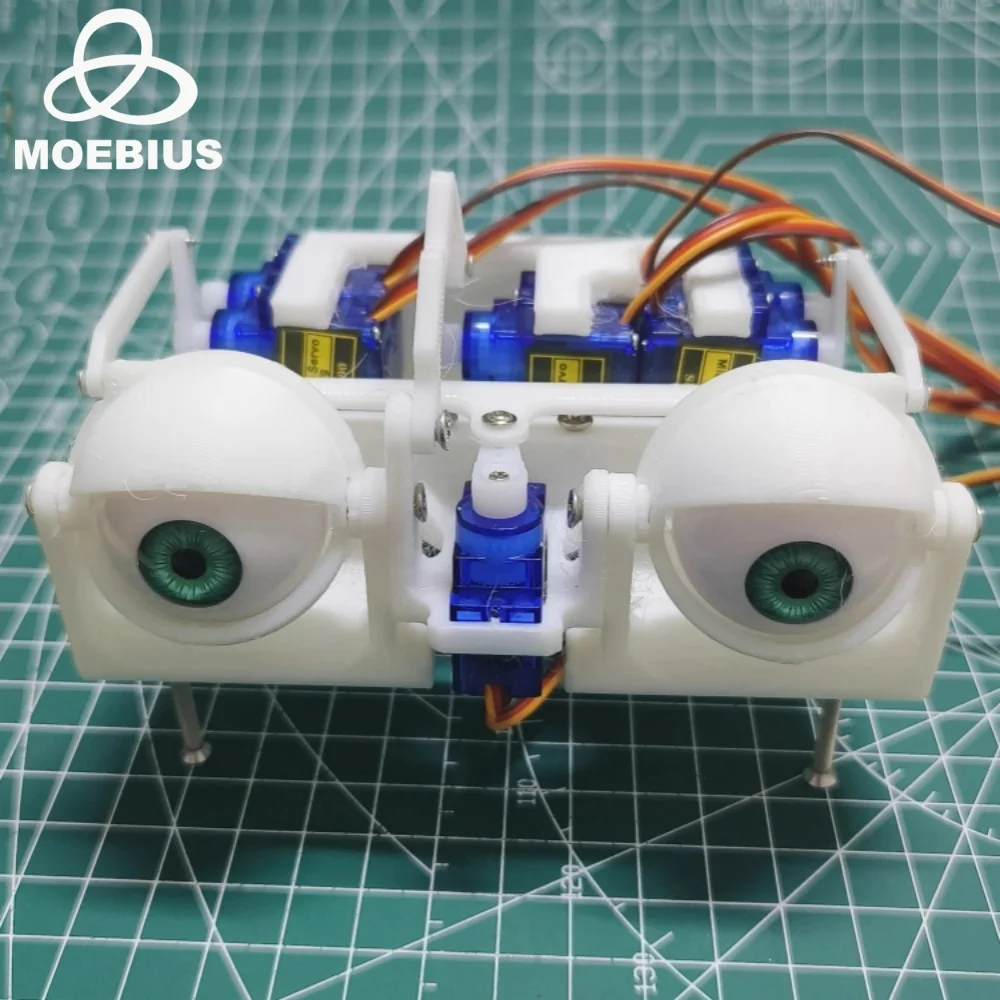 مجموعة ألعاب تجربة العلوم الآلية ، روبوت متنقل ، عيون المحاكاة البيولوجية ، الساق ، برنامج الصبي ، اردوينو