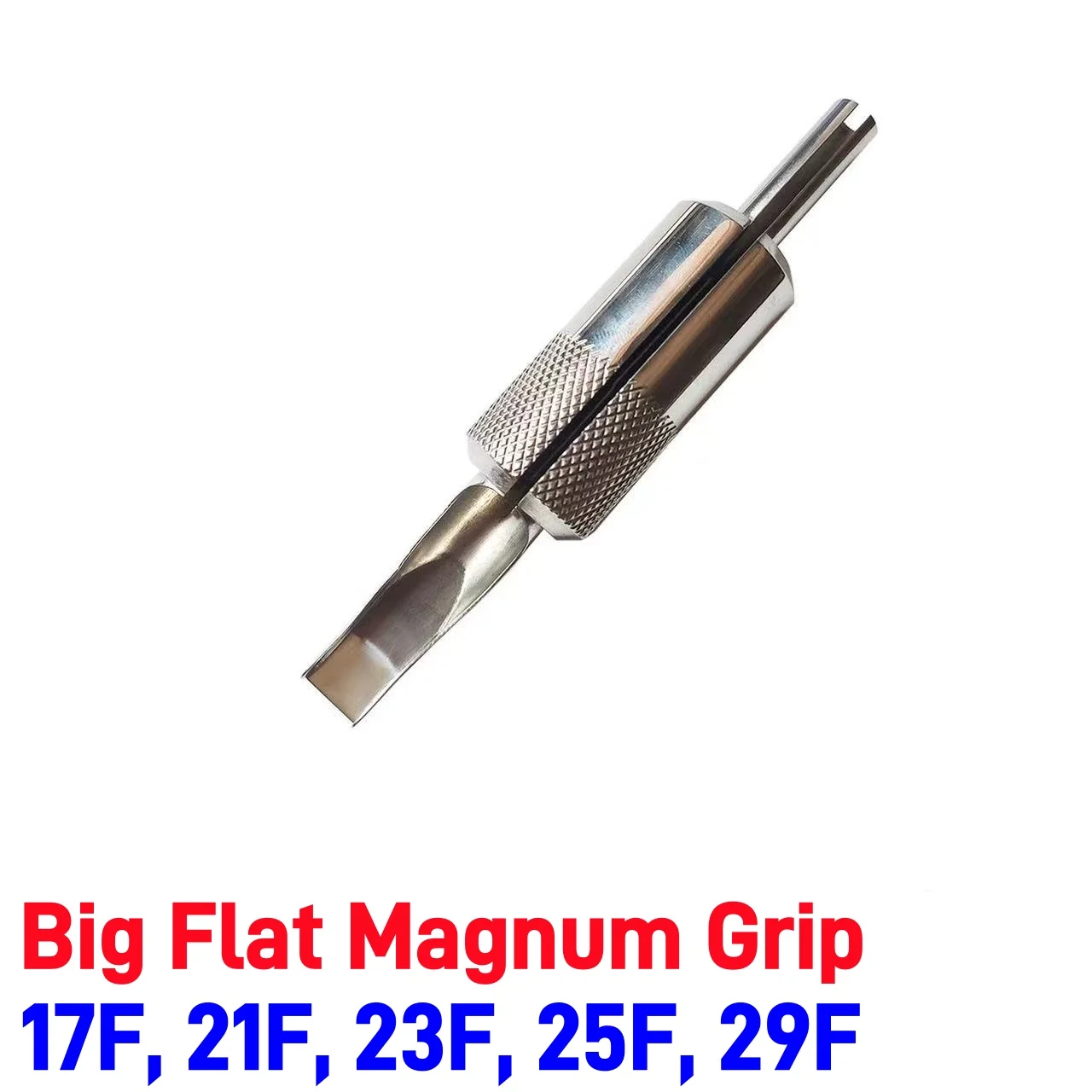 

Одна плоская трубка для татуировки из нержавеющей стали с наконечником, поставка 17F 21F 23FT25F 29F