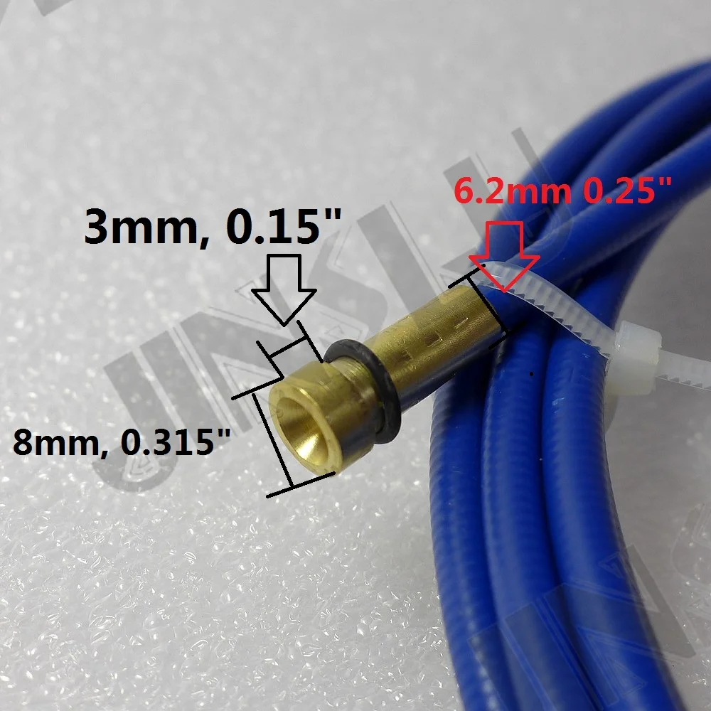 180a mb15 bw 15ak Liner 0,6-0,9mm Mig Brenner Schweiß brenner Pistole Mig-160