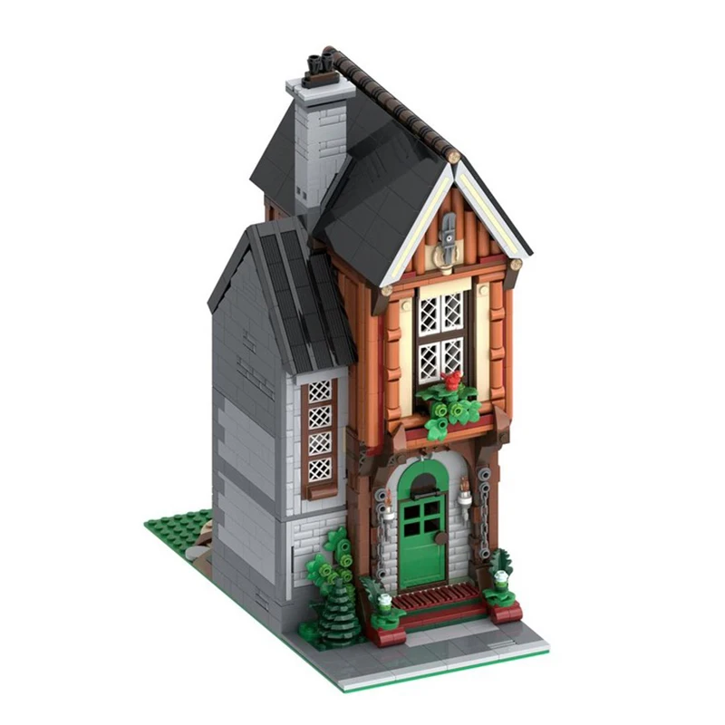 Exquisite neue Produkt MOC Bausteine, Hexe Magic House Modell Technologie, modulare Kinder Spielzeug Geschenk DIY Set