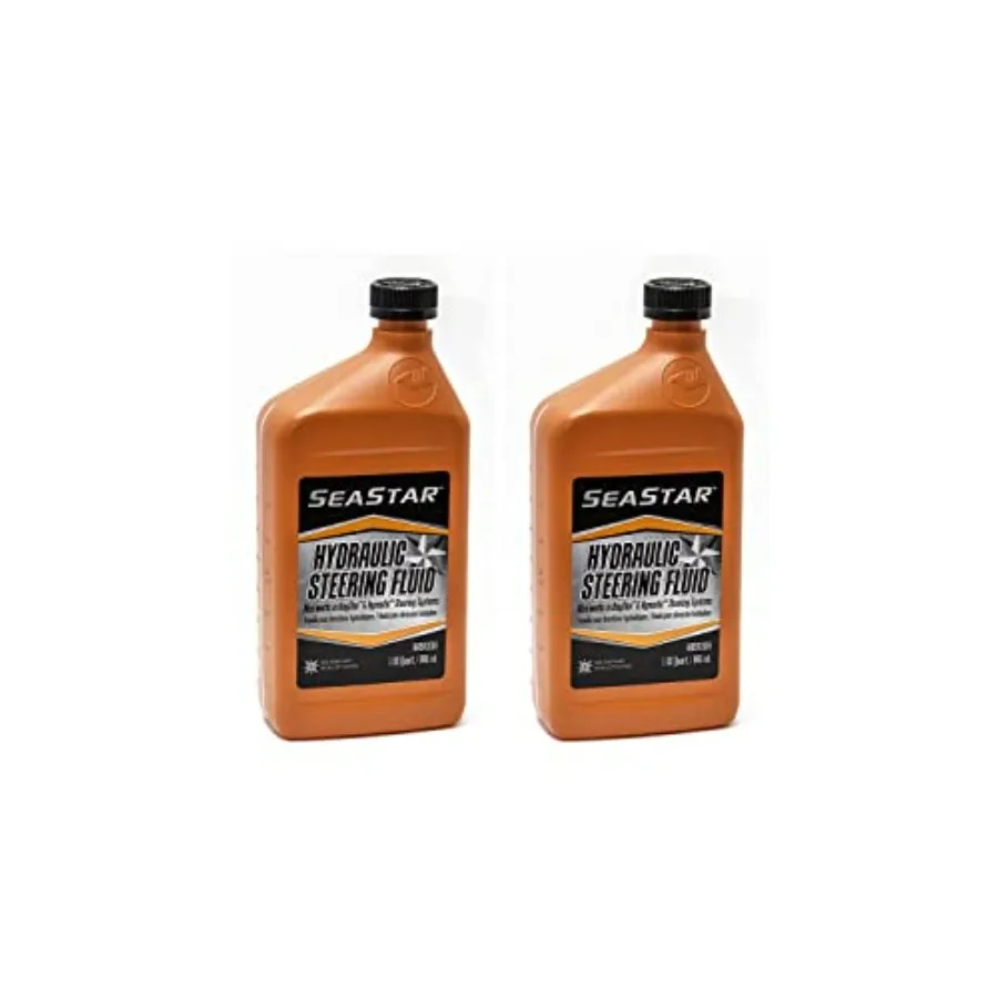 

SeaStar Steering Fluid 1 Quart Two Pack Marine Prevent Corrosion 32 oz