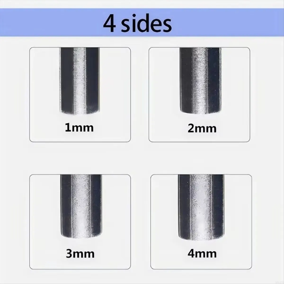 (AD10) Guitar Fret File Set,4-Edge Tool for Narrow,Medium,Wide Frets,Includes 2 Fingerboard Protectors,Guitar Maintenance Kit