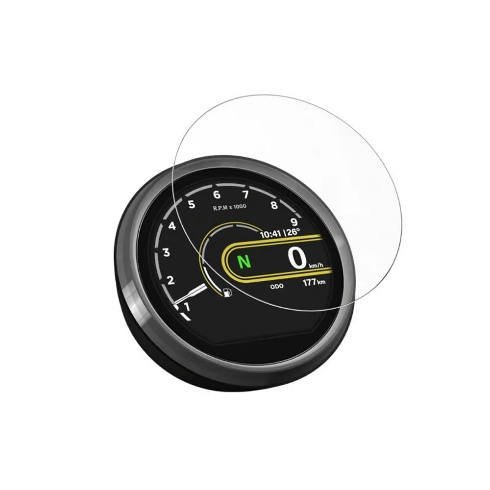 الهيمالايا 450 لملحقات رويال انفيلد الهيمالايا 450 خدش العنقودية شاشة لوحة القيادة حماية أداة فيلم 2024 + #6