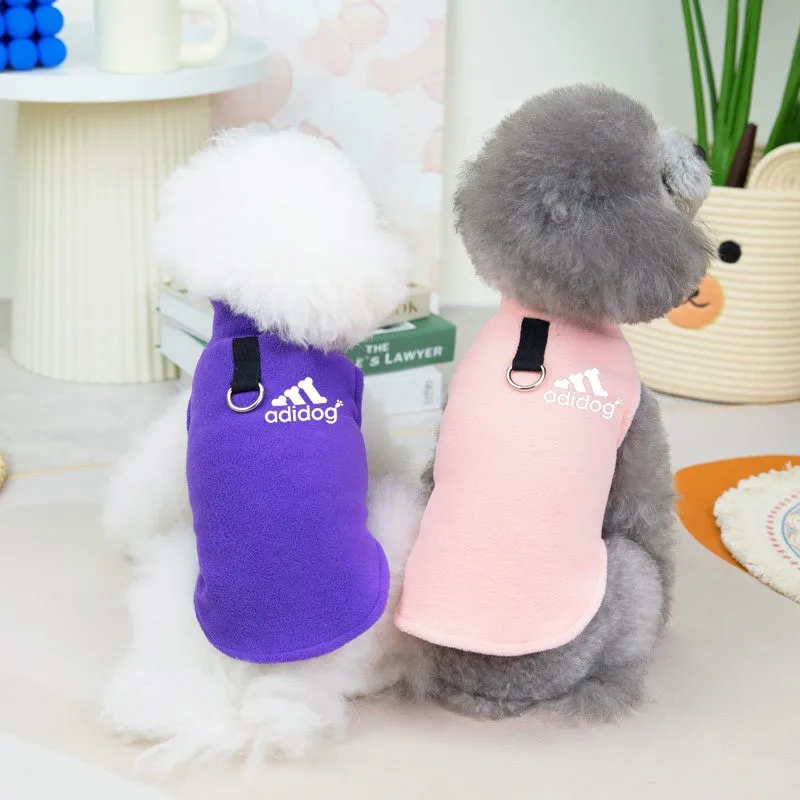 Winter Warm Pet Dogs Clothes French Bulldog Dogs Sweater Fleece Warm Puppy For Small Medium Dogs Clothing Coats Chihuahua Perro