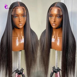 Bone Straight Lace Front Wigs Human Hair Preplucked 13x4 13x6 Hd Lace Frontal Wig Brazilian Transparent Closure Wig For Women