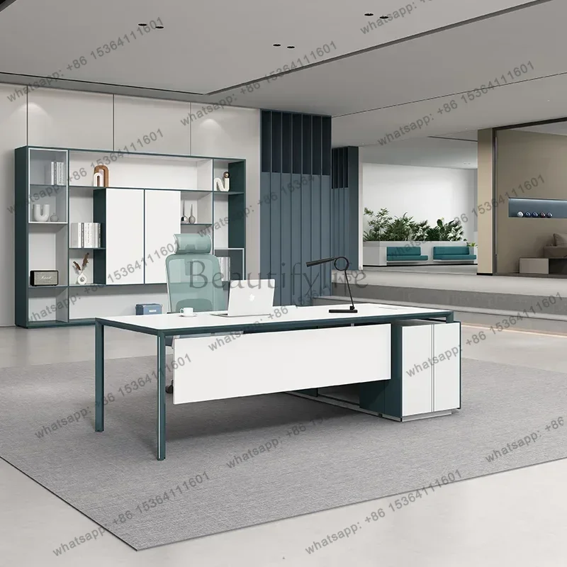 LD Aesthetic Office Desk Accessories Minimalist Furniture Multifunctional Organizer Computer Executive Tavolino Unique Furniture