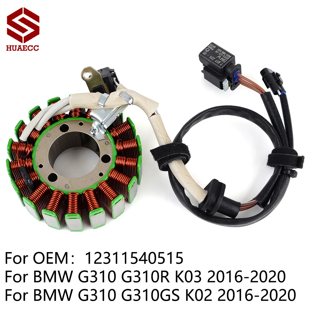 

12311540515 Ignition Stator Coil for BMW G310 G310R K03 2016-2020 G310 G310GS K02 2016-2020 TVS Apache RR 310 2020-2023 NB320020