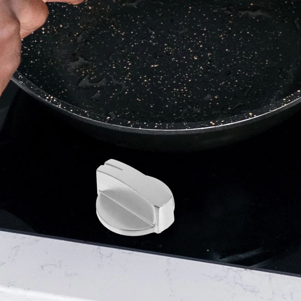 3 قطعة مقابض موقد غاز عالمية من الفولاذ المقاوم للصدأ مقابض تحكم بديلة لملحقات مجموعة فرن المطبخ