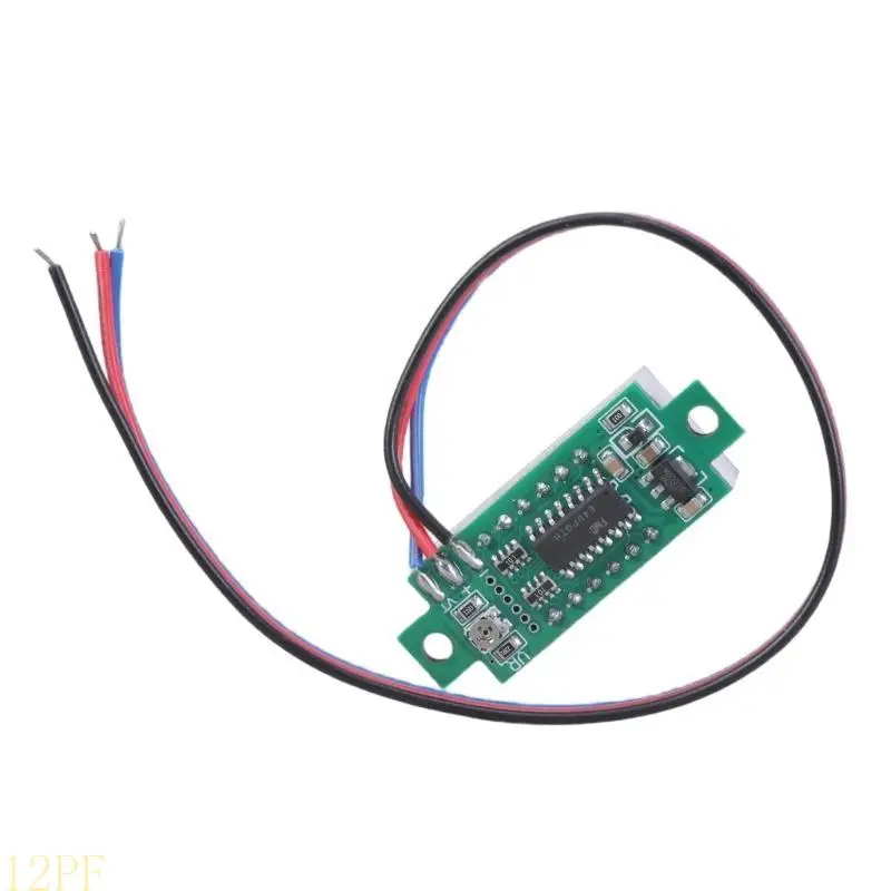 12PF LED Voltmeter 4Digit Tester Panel Meter DC0-100V Ranges for Car