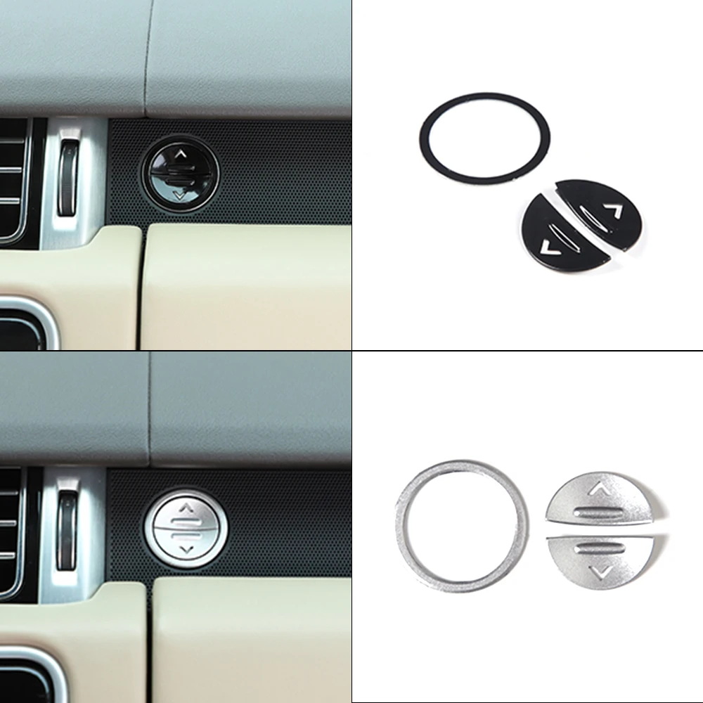 Car Copilot Glove Box Switch Button Cover Trim Sticker For Land Rover Range Rover Sport L494 Range Rover Sport Vogue L405 13-22