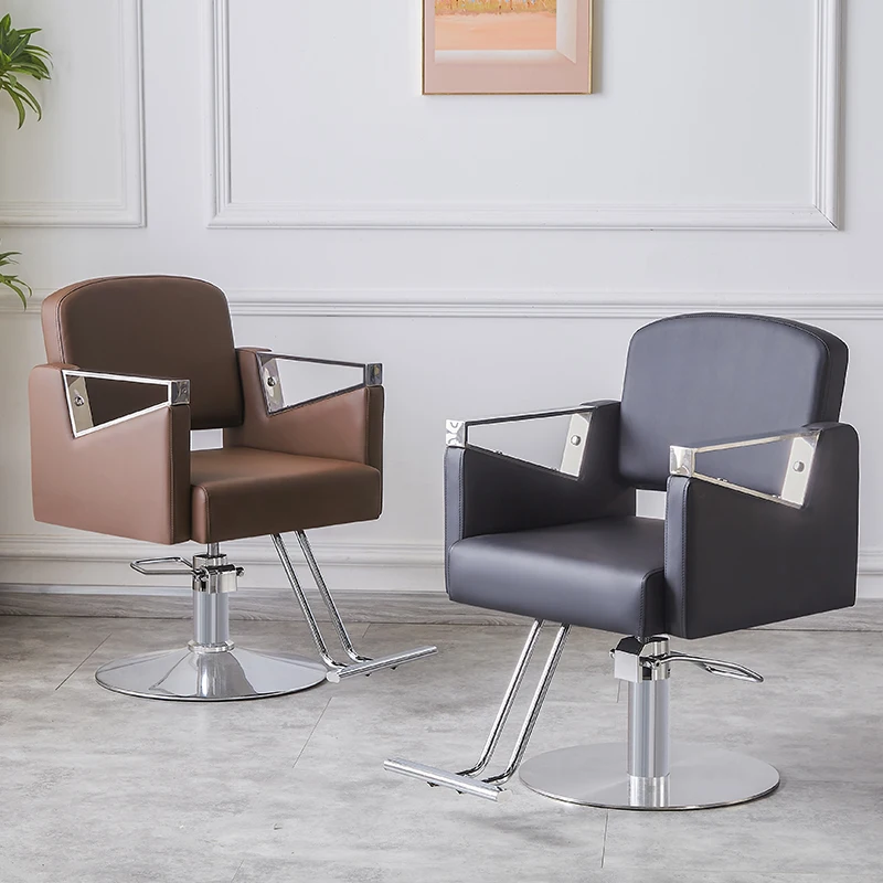 

Barbershop Ergonomic Beauty Salon Comfortable Simple Barber Chair Salon Chair Equipment Sillon De Barbero Salon Furniture ﻿ ﻿