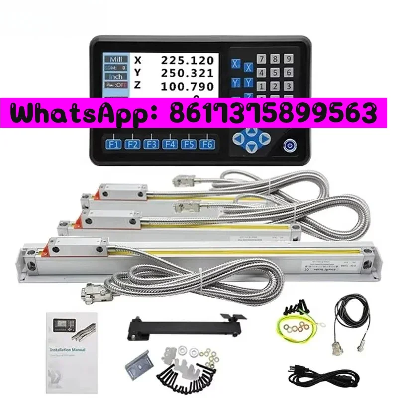 DITRON High Precision 3 Axis Digital Readout and Linear Scale for Milling hine Lathe hine Encoder