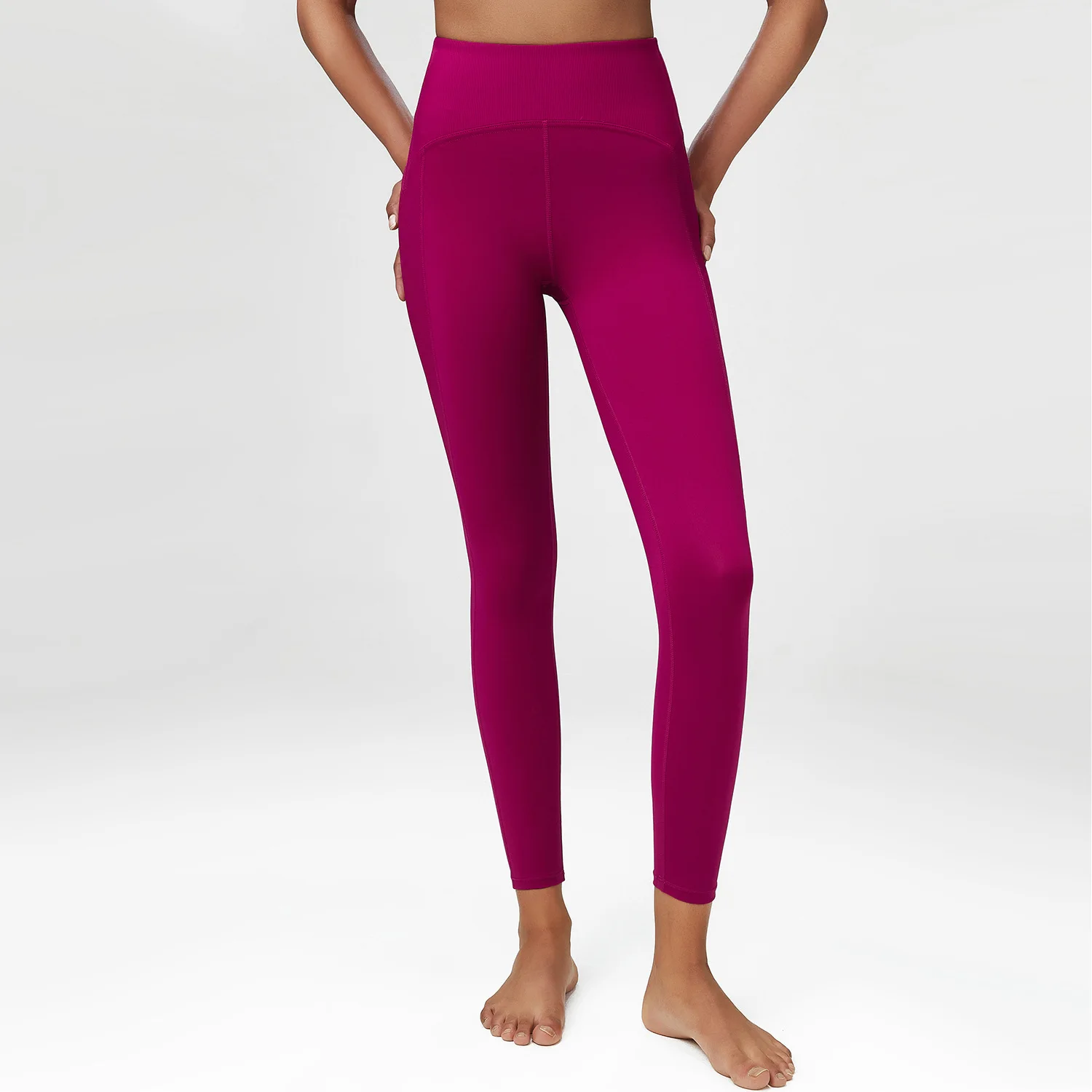 Women Yoga Pants Naked Feeling High Stretch High Waist Leggings Sexy Push Up Running Gym Tights Female Athletics Clothing 136 image 5