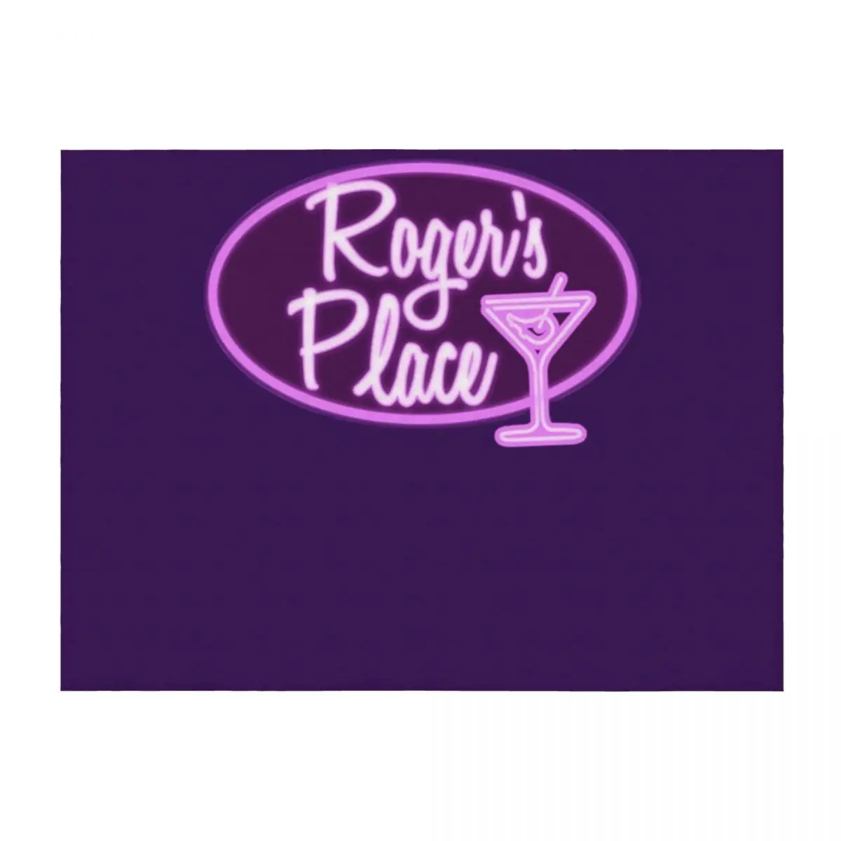 

Roger's Place Throw Blanket Hairys funny gift Polar Heavy Blankets