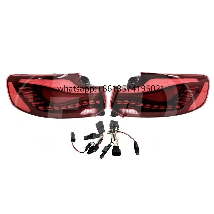

A Style Red Rear Lamp Tail Lights for 2014-2019 2 Series F22 F87 M2C