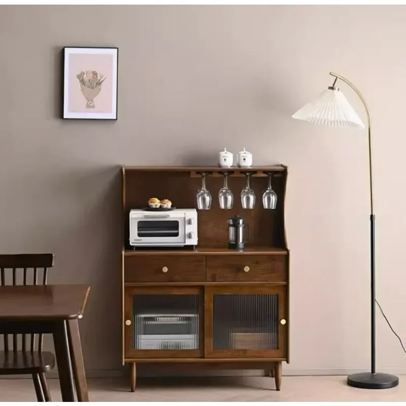 Aparador Premium con Cajones, Mueble Ahorrador de Espacio, Mesa de Centro, Aparador de Vidrio