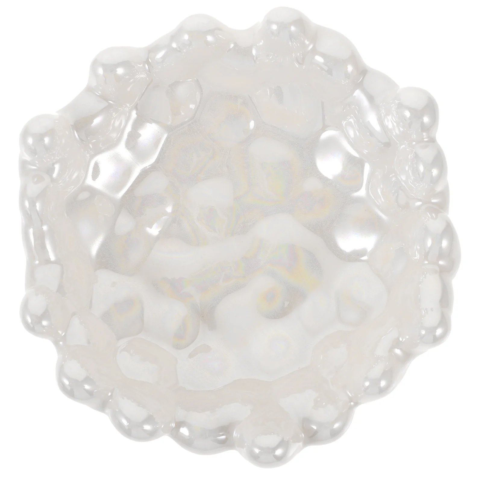 

Stylish Ceramic Plate Jewelry Organizer Ring Dish for Living Room Office Decorative Storage Ceramic Tray Bathroom