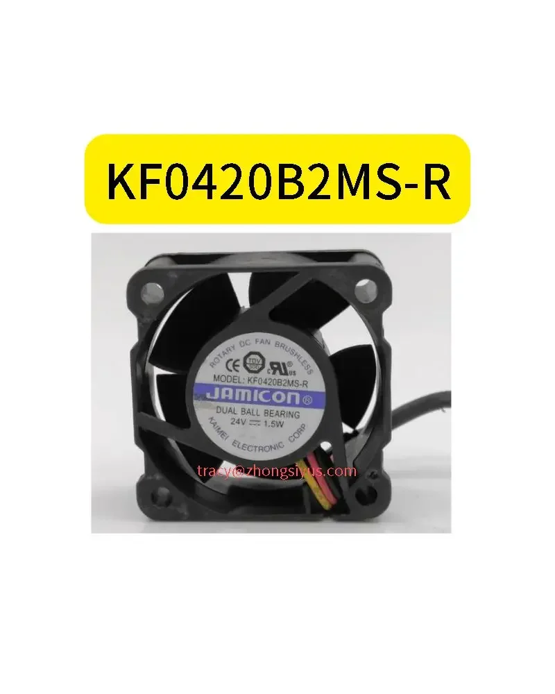 

New KF0420B2MS-R 24V1.5W 4cm 3-wire inverter copier cooling fan