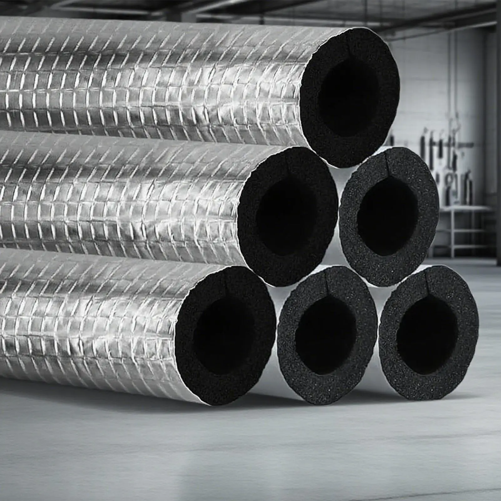 الأنابيب العزل أنبوب رغوة 10 قطع تجميد غطاء للحماية الأنابيب التفاف العزل أنبوب رغوة ل سخان الماء الساخن مكيف الهواء #5