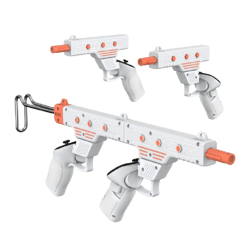 Meta Quest 3 3s Vr Game Gun Controller Shooting Handle Grip Immersive Vr Gaming Handheld Game Accessory For Vr Shooting Games