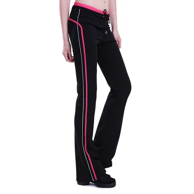 Длинные брюки для тренировок Fitn, женские брюки для кадриль, гимнастики, весенне-осенние красивые женские брюки для танцев