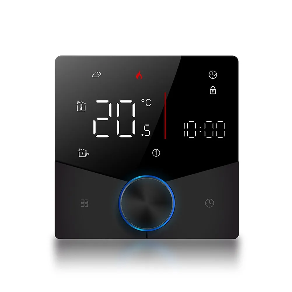 WiFi Floor Heating Thermostat with Remote Control for Electric Water Boiler Heating Systems and Energy Efficient Operation
