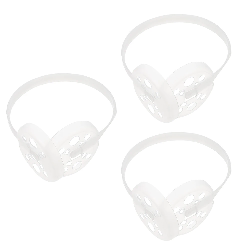 

3pcs Earmuff Rack Keep Warm DIY Plastic Frame Ear Muff Holder Earmuff Supplies Protect Ears Cold Season