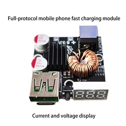 Módulo de carga rápida para teléfono móvil, placa de carga rápida PD, protocolo completo de 65W/45W, qc4 03,0, Huawei scpfcp, Apple flash charging plus