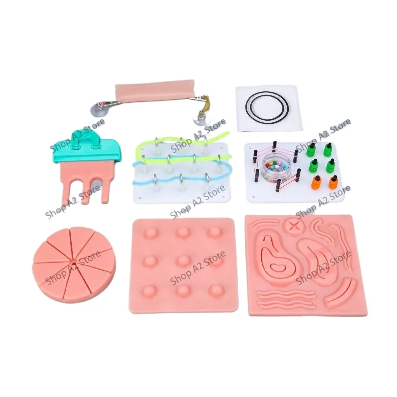 Laparoscopic surgery simulation training box 30-degree focusing endoscope practice instrument