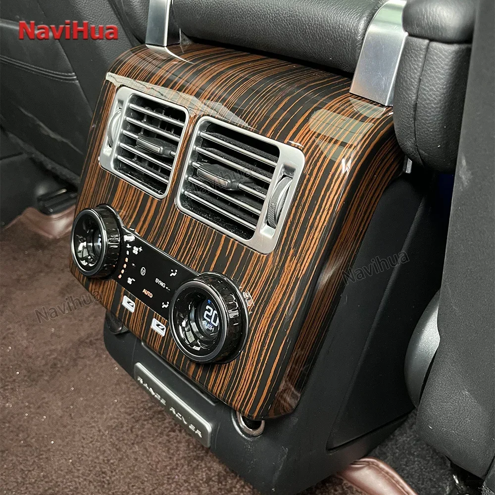 NaviHua لسيارة رينج روفر سبورت L494 2013 2017 لوحة شاشة التيار المتردد الخلفي للتحكم في المناخ الرقمي ترقية نظام تكييف الهواء #6