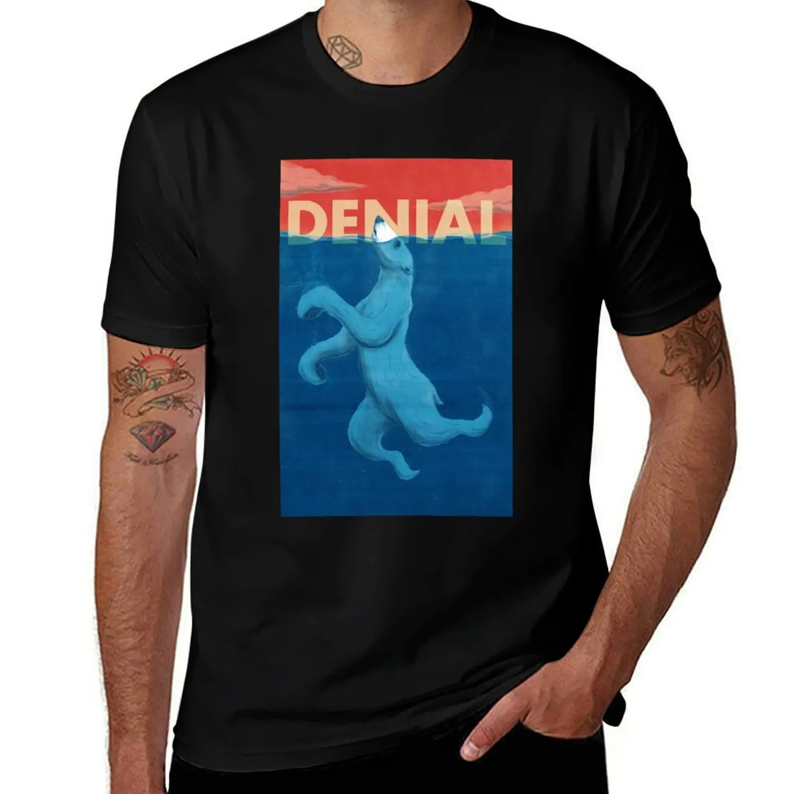 

Drowning in Denial T-Shirt T-shirts man graphic shirts graphic t shirt vintage man clothes T-shirt men