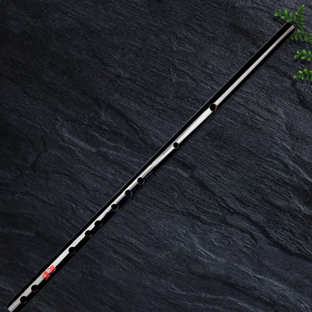 

Bamboo Flutes for Beginners Kids Musical Instruments Black Beginner Flute Chinese Practice Flute Long Range Sound Holes