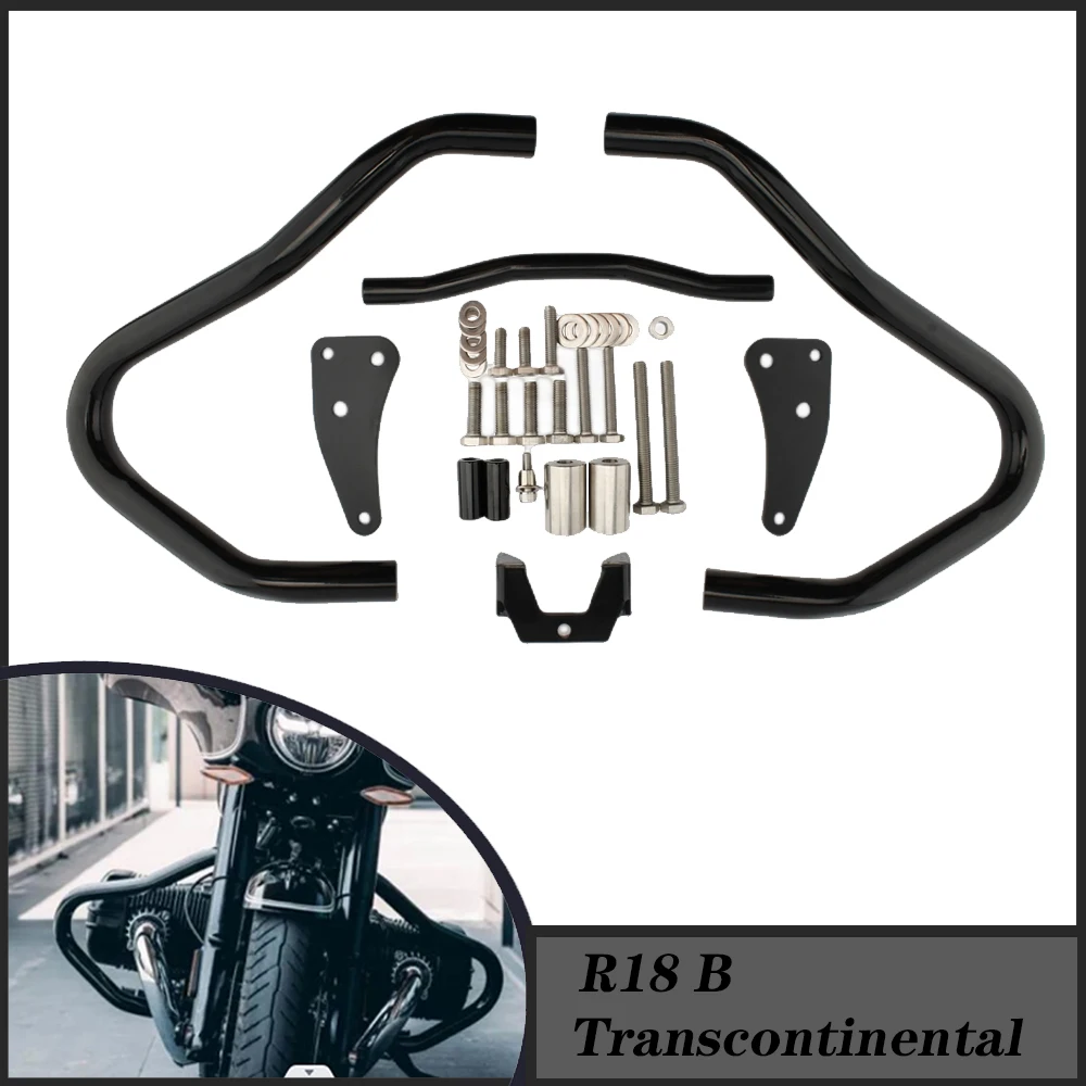 

Для BMW R18 R18B Bagger Transcontinental, защита двигателя мотоцикла, защитная полоса, бампер, трюковая клетка, обтекатель Protecti