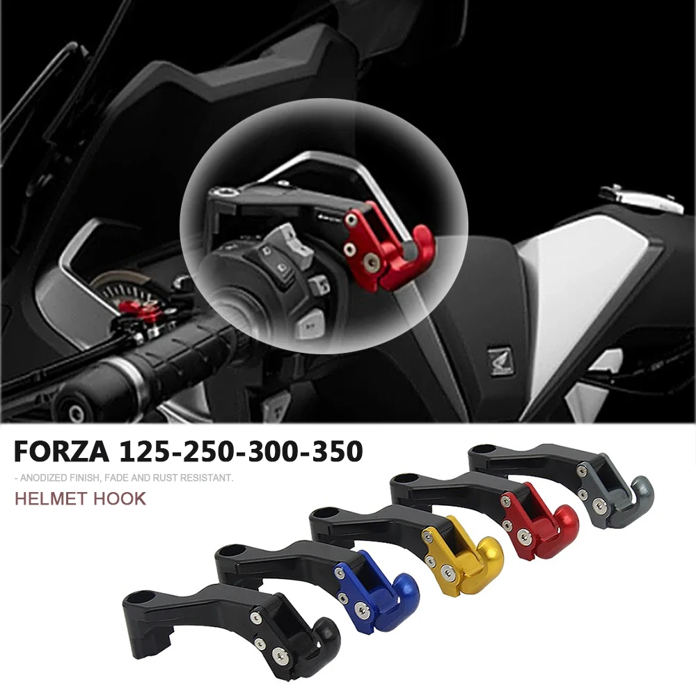 

Motorcycle Helmet Hook Hanger For HONDA Forza NSS 350 300 250 125 Forza350 Forza250 Helmet Storage Bag Holder Accessories