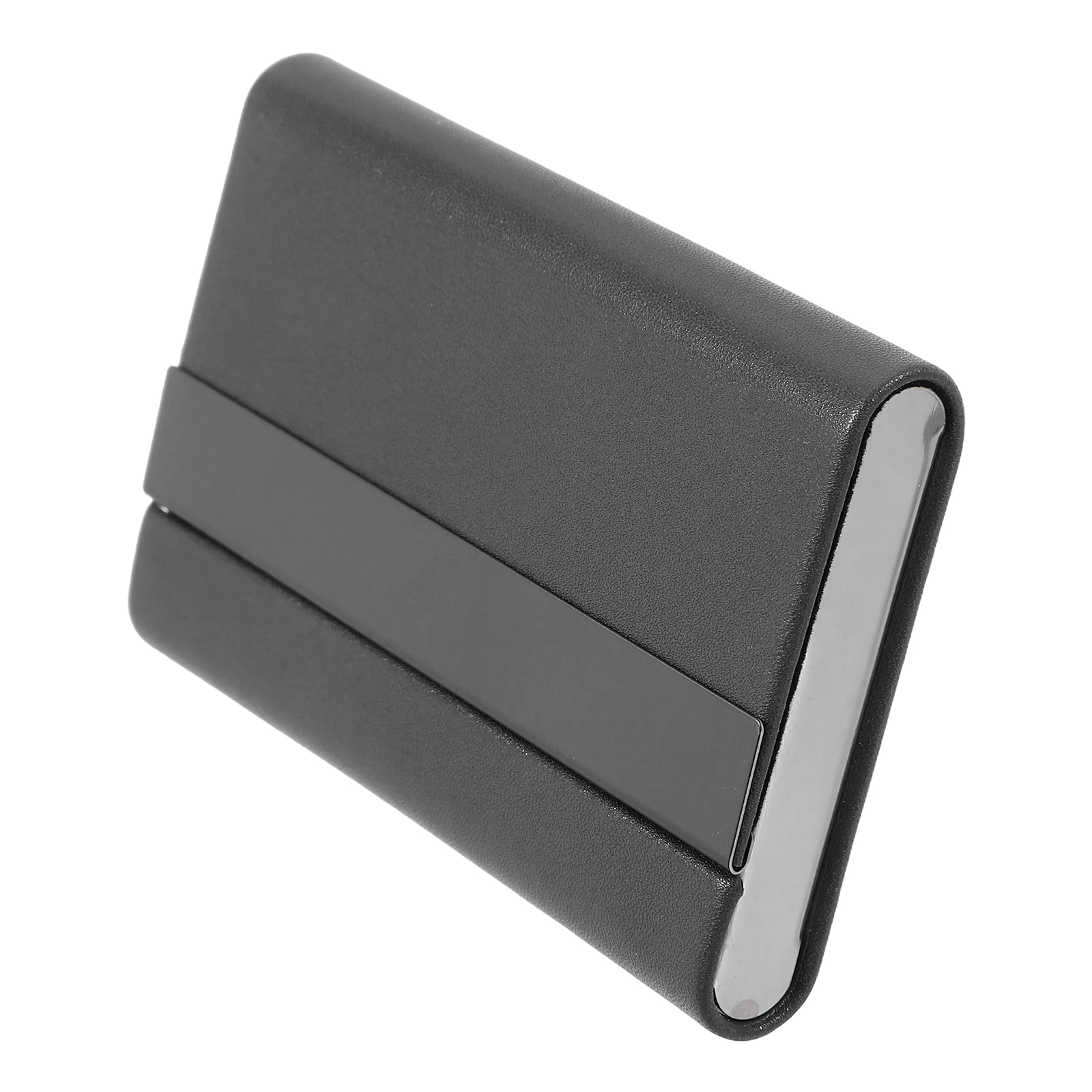 

Imitation Business Card Holder Metal Organizer Case Slim Rustic Card Wallet Stainless Steel Pocket Compact