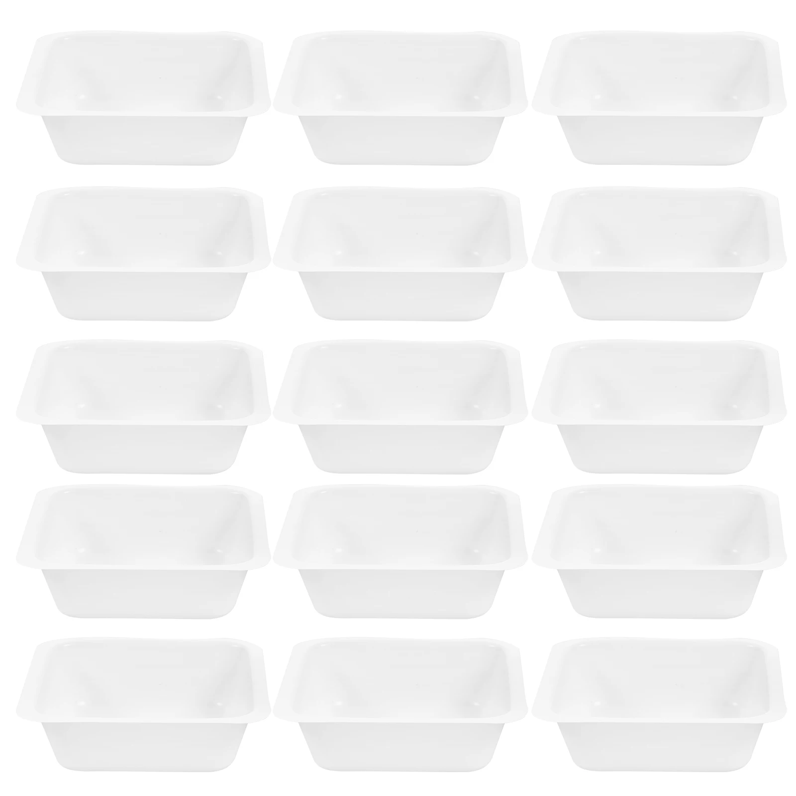 

20 Pcs Weighing Dish Plastic Scale Pan Measuring Boats Lab Supplies Lightweight Mixing Liquids Solids Powders