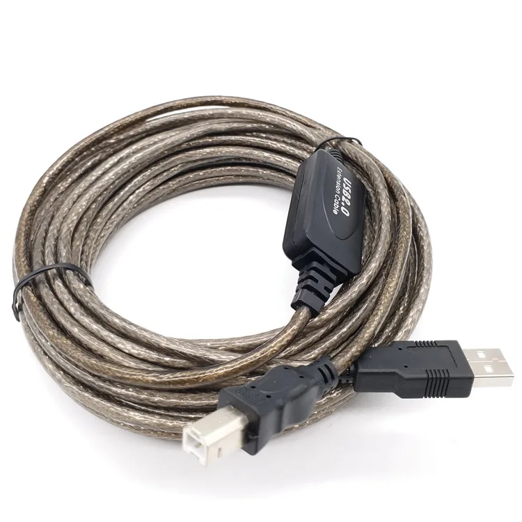 High‑Speed USB Printer Cable 10M 20M Extension Cord for All‑in‑One Machine Copier Scanner Data Transfer Connect Wire