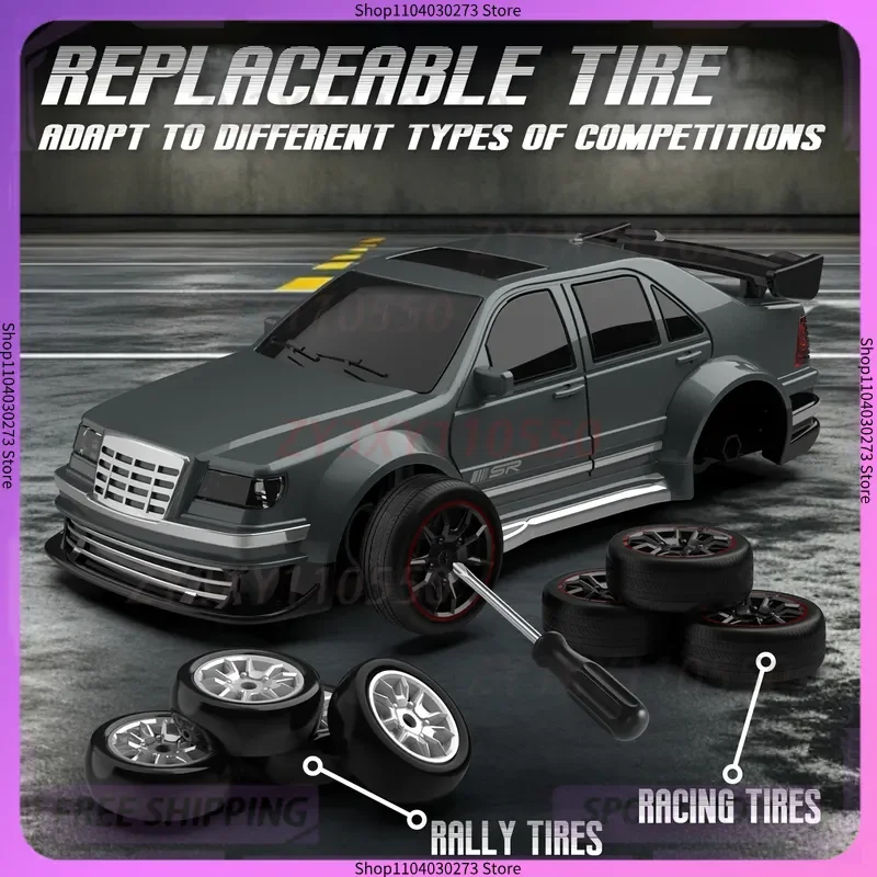 

New 1:43 Full Scale Fqd17/Fqd19 Four Wheel Drive Rc Drift Car With Gyroscope High Speed Racing Desktop Car 4wd Children Toy Car