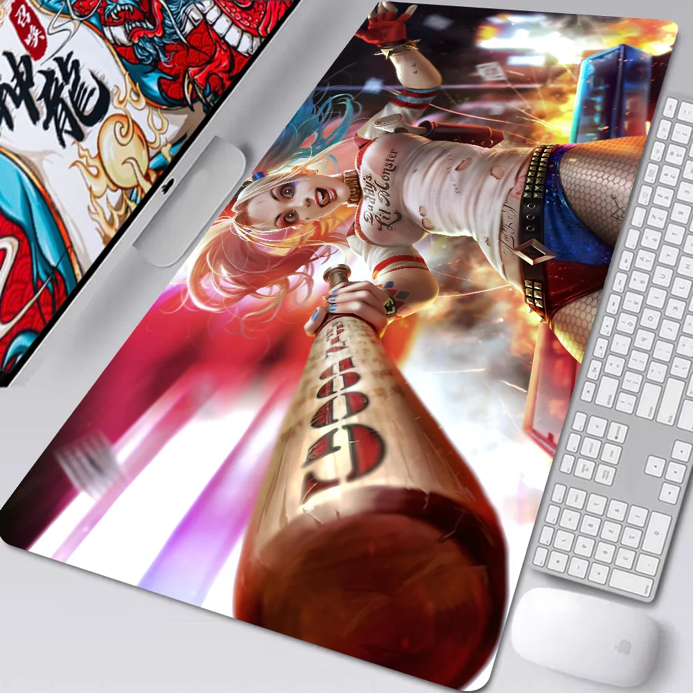 Suicide Squad Harley Quinn Harley Quinn Mousepad Desk Pad Gaming Accessories Prime Gaming XXL Keyboard Pad Stitched Pad Desk Pad