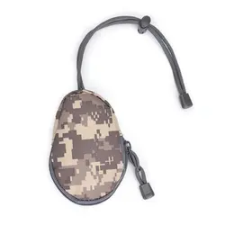 Mini llavero militar con cremallera para hombre, monedero, bolsa del ejército, bolsillo pequeño, 1 piezas